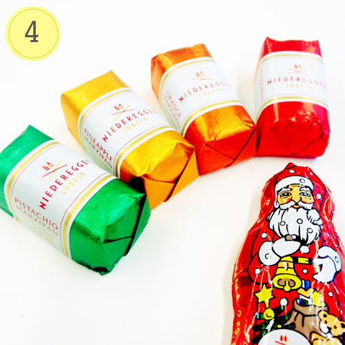 Frage 4: Was isst du die nächsten Tage? Marzipan!