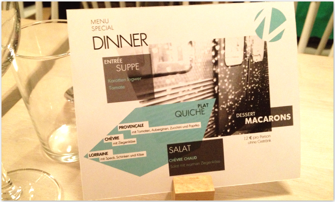 Unser Spezial-Dinner