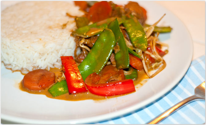 Thai-Curry mit Kokosmilch