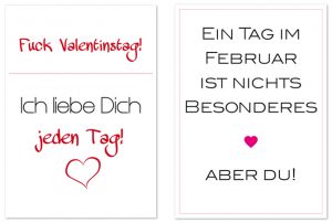 Valentinskarten zum Download