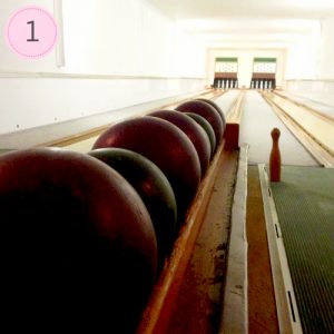 Frage 1: A - Kegeln