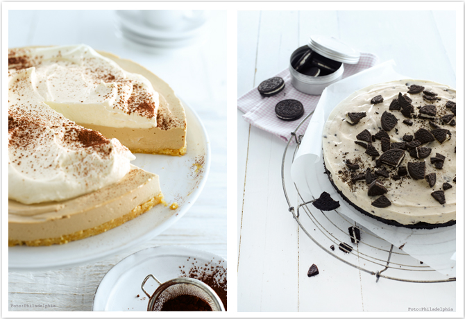 Torten mit Cappucchino und Oreo & Cream