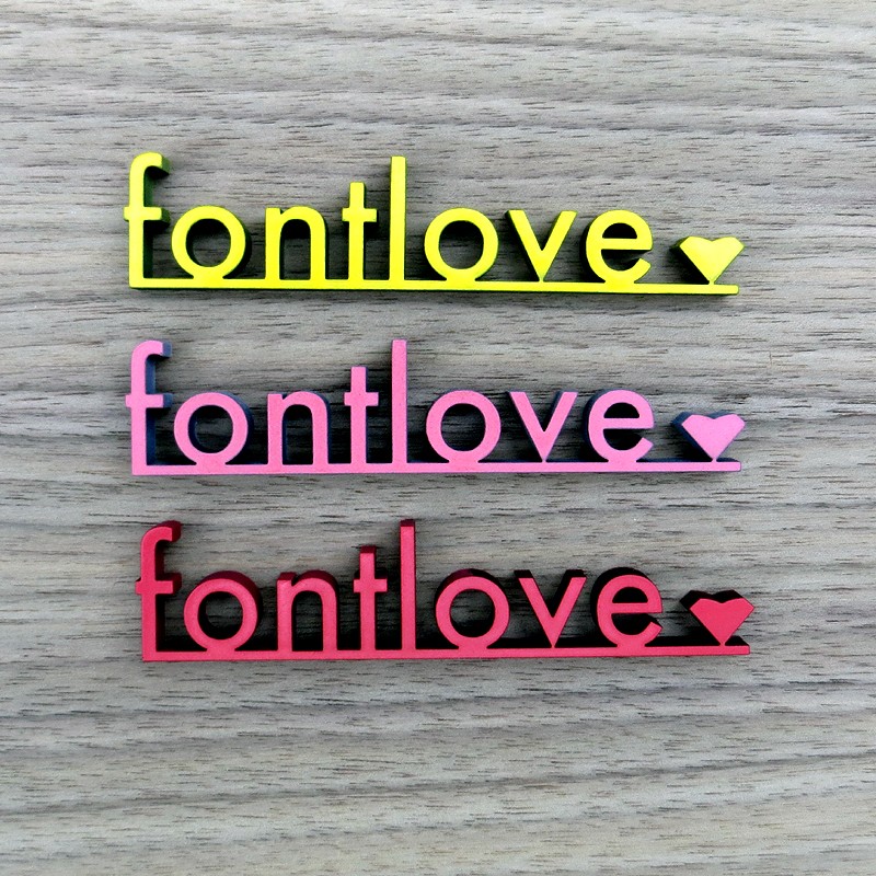 Farben für Schriftzüge