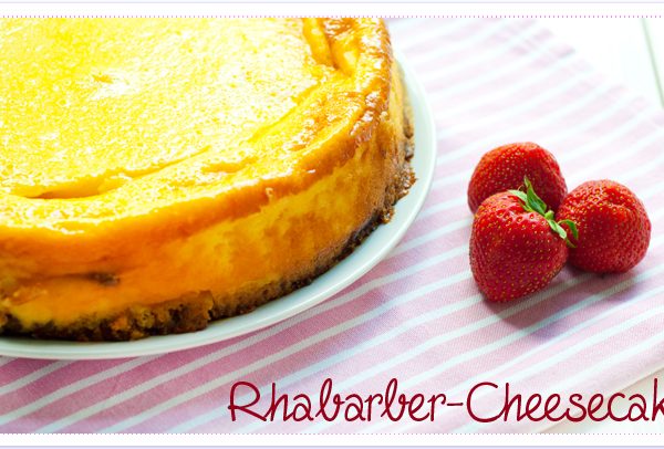 Rhabarber-Cheesecake