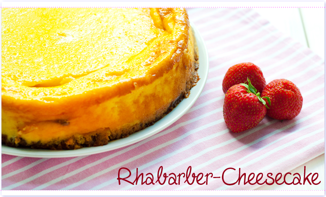 Rhababer-Cheesecake