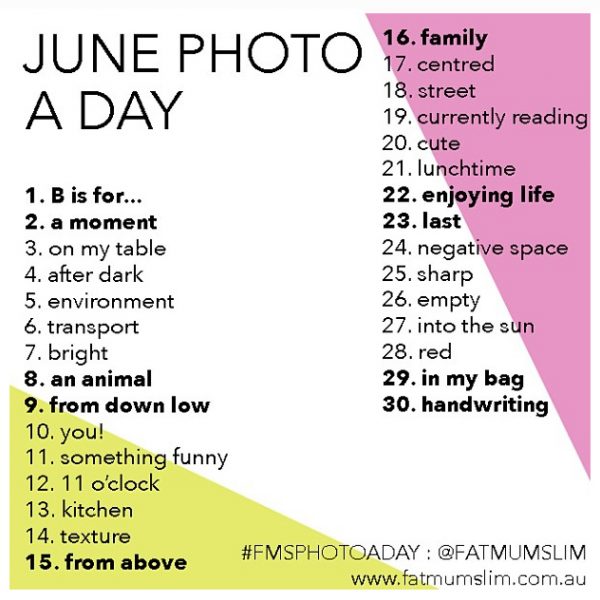 Photoaday Juni