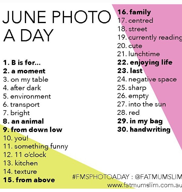 Photoaday Juni