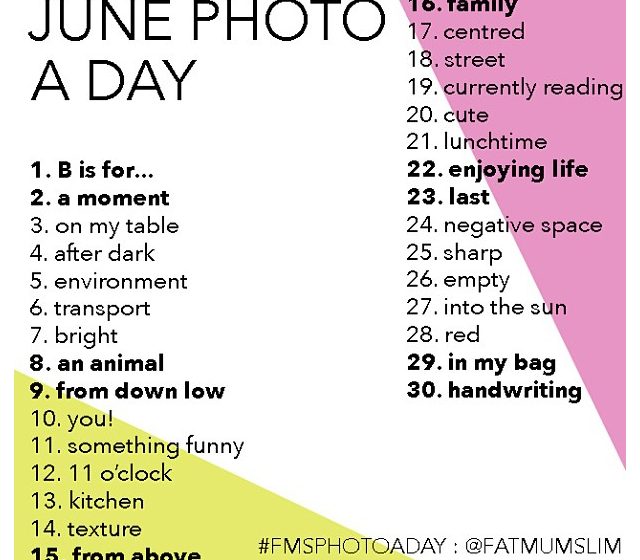 Photoaday Juni