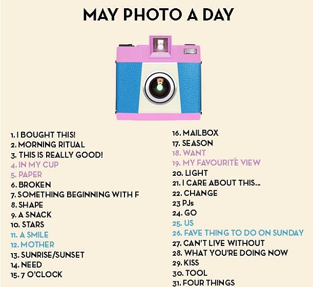 Photoaday May