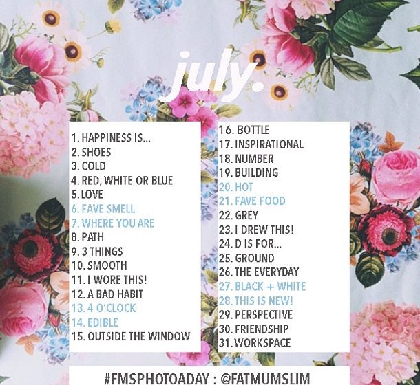 Liste Juli #fmsphotoaday