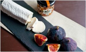 Überbackene Feigen mit Ziegenkaese ZutatenFeigen Ziegenkaese Zutaten