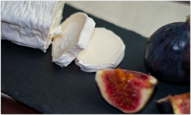 Überbackene Feigen mit Ziegenkäse
