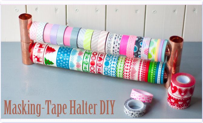 Masking-Tape-Halter DIY