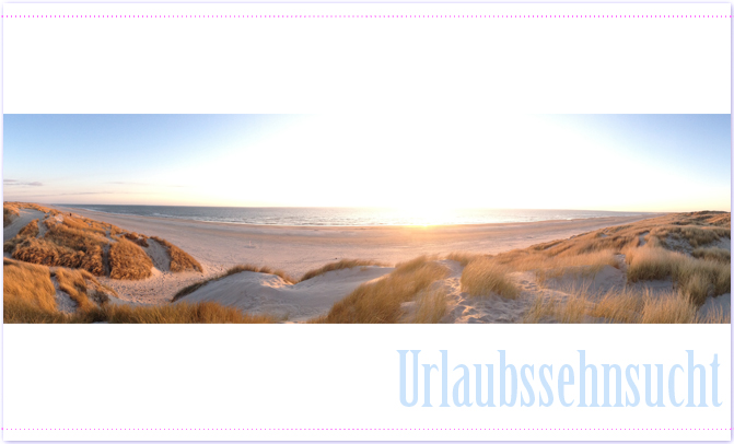 Urlaubssehnsucht