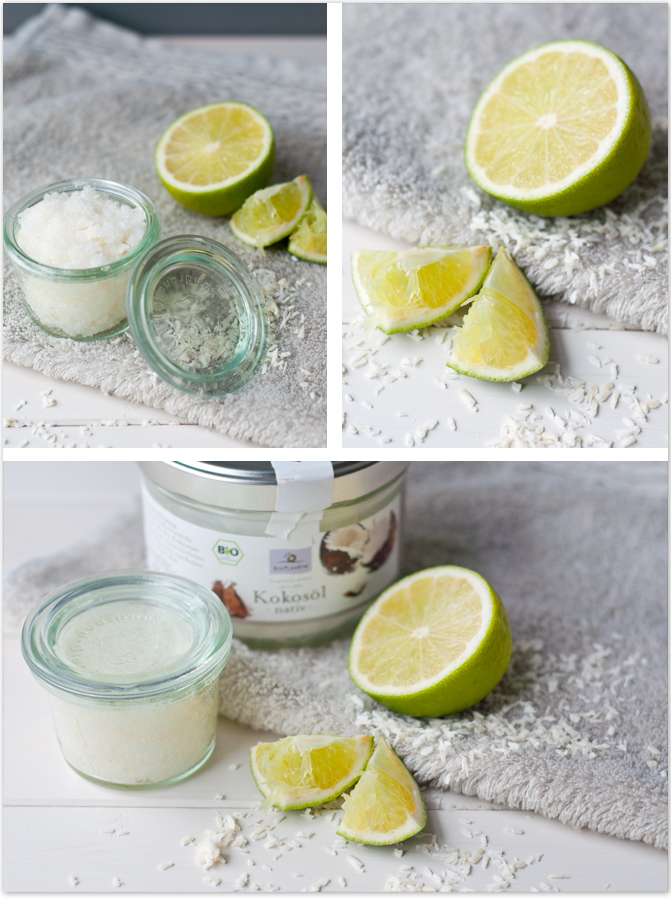 selbstgemachtes Sugar-Scrub Karibik