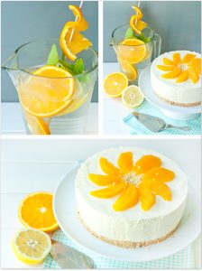 Orangen-Kaesekuchen