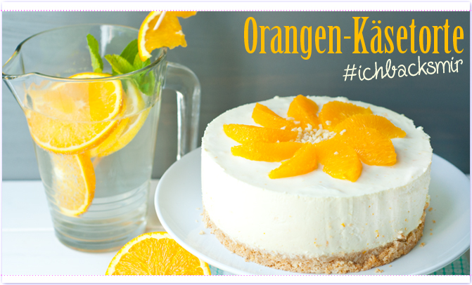 Orangen-Kaesetorte Titel Orangen Käsetorte