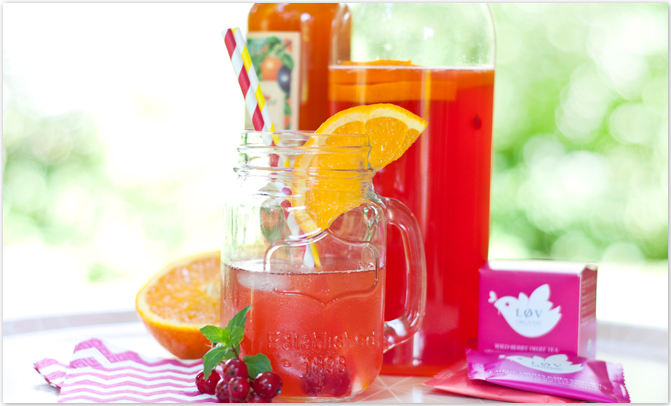 Orange-Maracuja und Wildberry-Tee von Lov-Organic