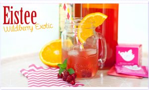 Wildberry-Exotic Eistee mit Orange-Maracuja