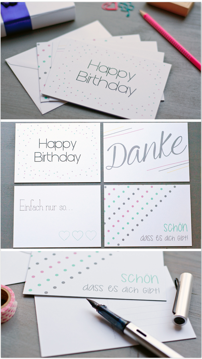 Selbst designte Postkarten von Moo