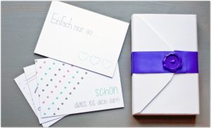 Selbst designte Postkarten von Moo