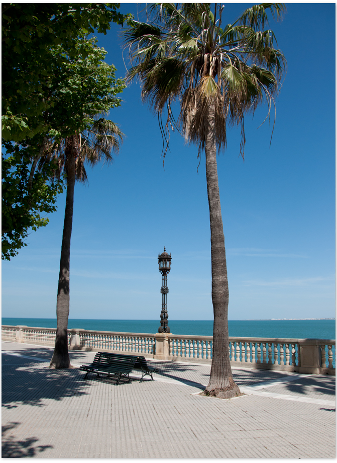 Uferpromenade in Càdiz