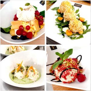 Eiscreationen der Eisdessertchallenge Mövenpick