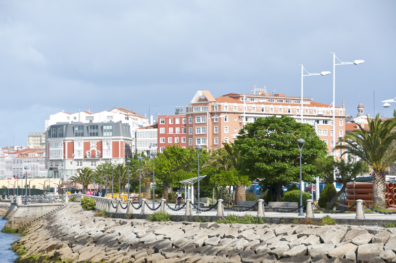 La Coruna Paseo Maritimo