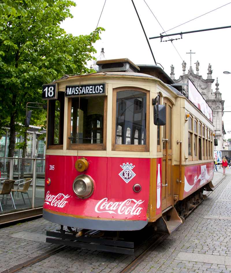 Retro-Tram in Porto