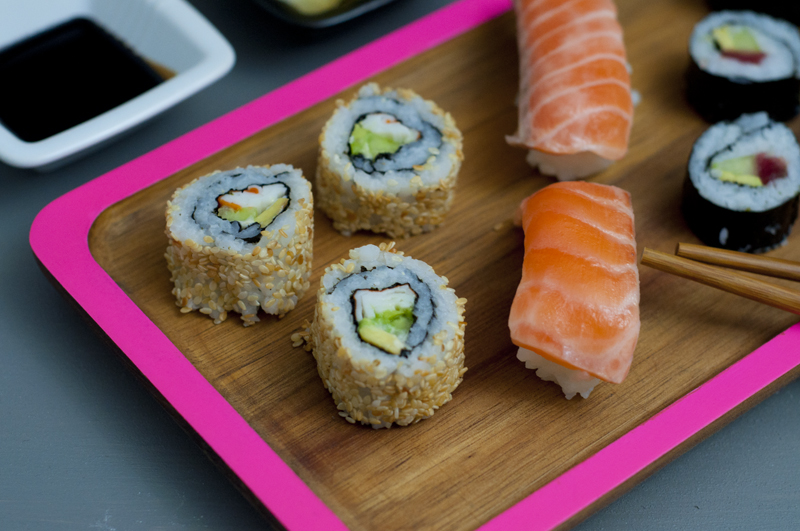 Sushi selbstgemacht - Maki, Nigiri und California Rolls