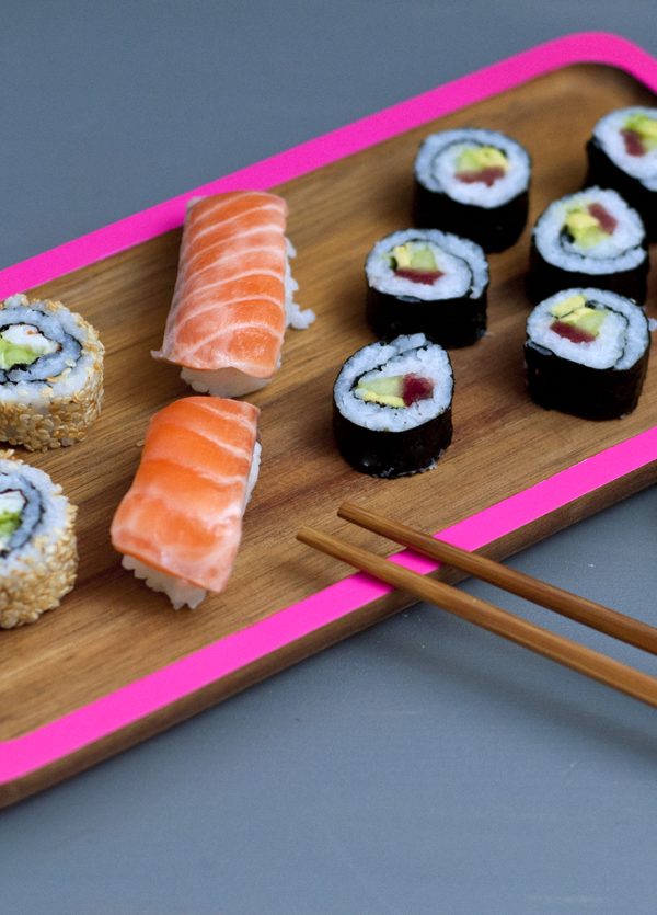Selbstgemachtes Sushi – auch als süßer Nachtisch