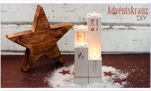 Adventskranz mal anders