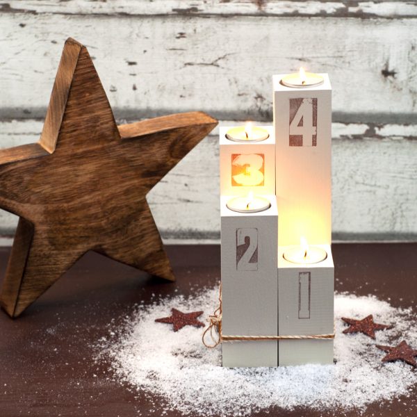 Adventskranz mal anders DIY