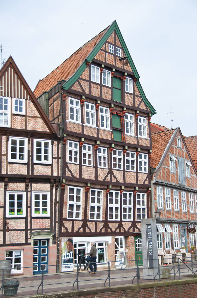 Historischer Hafen in Stade