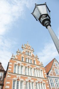 Historischer Hafen in Stade