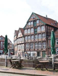 Historischer Hafen in Stade