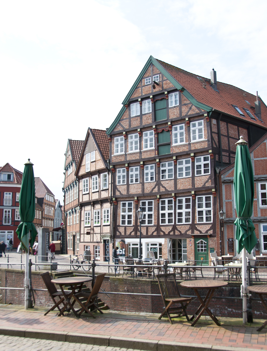 Historischer Hafen in Stade