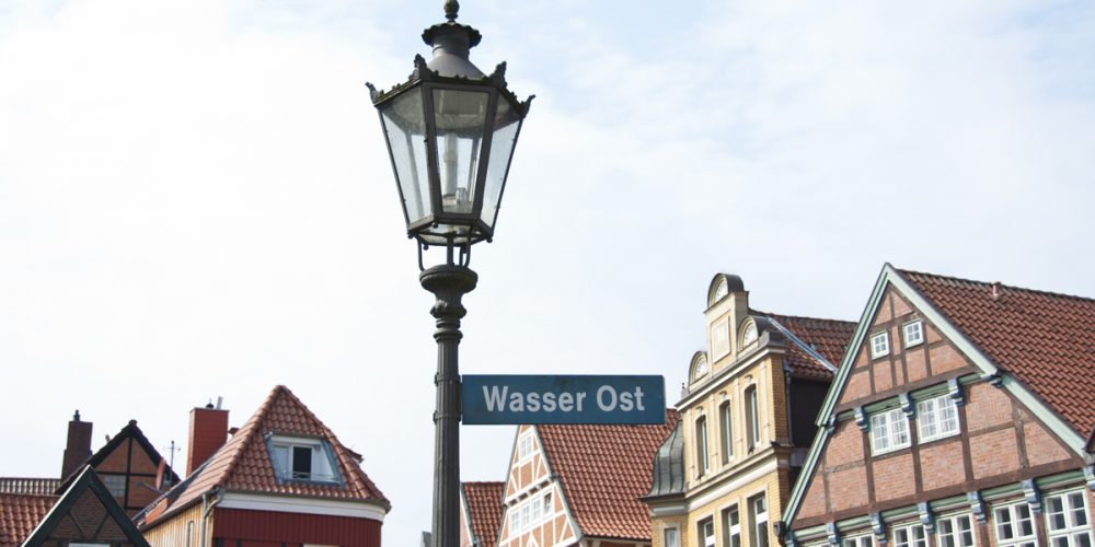 Historischer Hafen in Stade