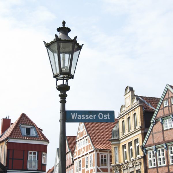 Historischer Hafen in Stade