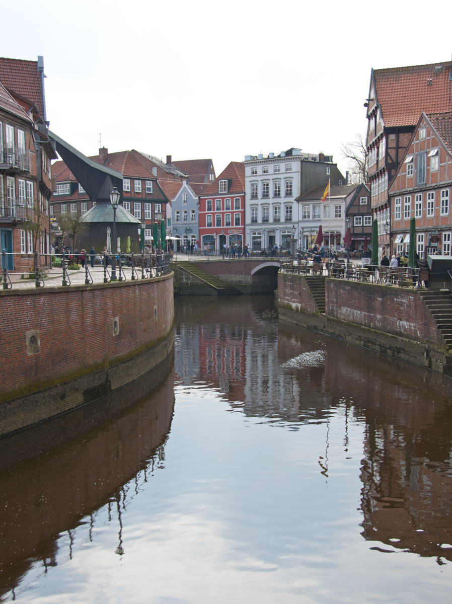 Historischer Hafen in Stade