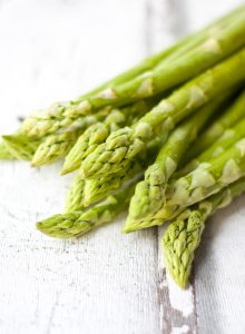 Grüner Spargel mit Pasta