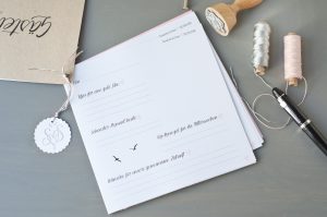 Gästebuch DIY für die Hochzeit