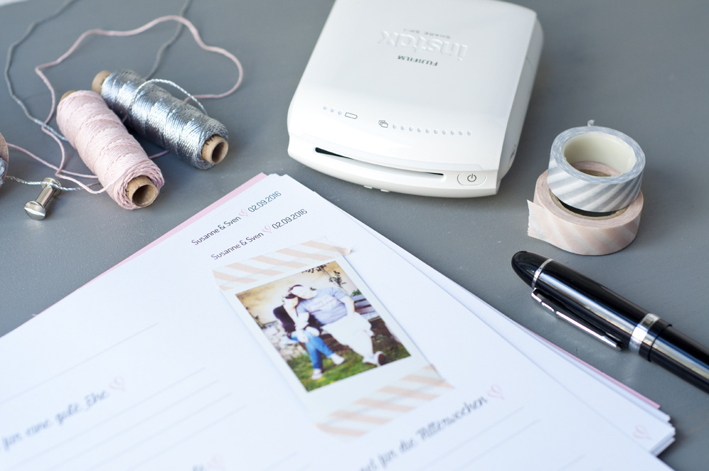 Gästebuch DIY für die Hochzeit