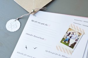 Gästebuch DIY für die Hochzeit