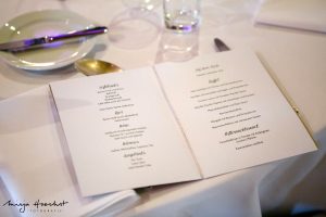 Übersicht über Essen & Getränke Hochzeit