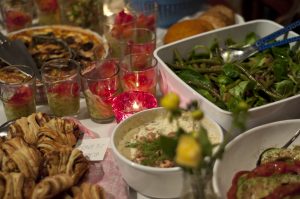 Buffet Bloggertreffen im Bootshaus bei Ahoi Marie