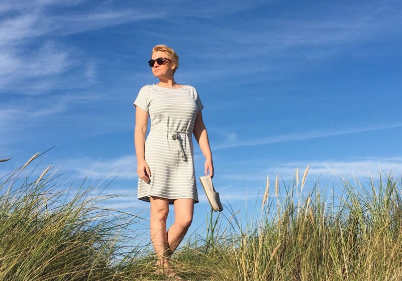 Sommerkleid nach eigenem Schnittmuster