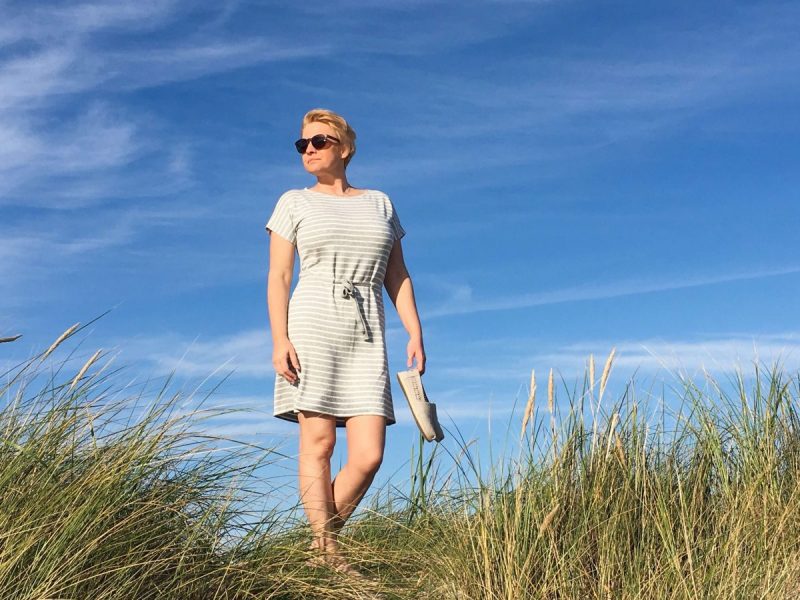 Sommerkleid nach eigenem Schnittmuster