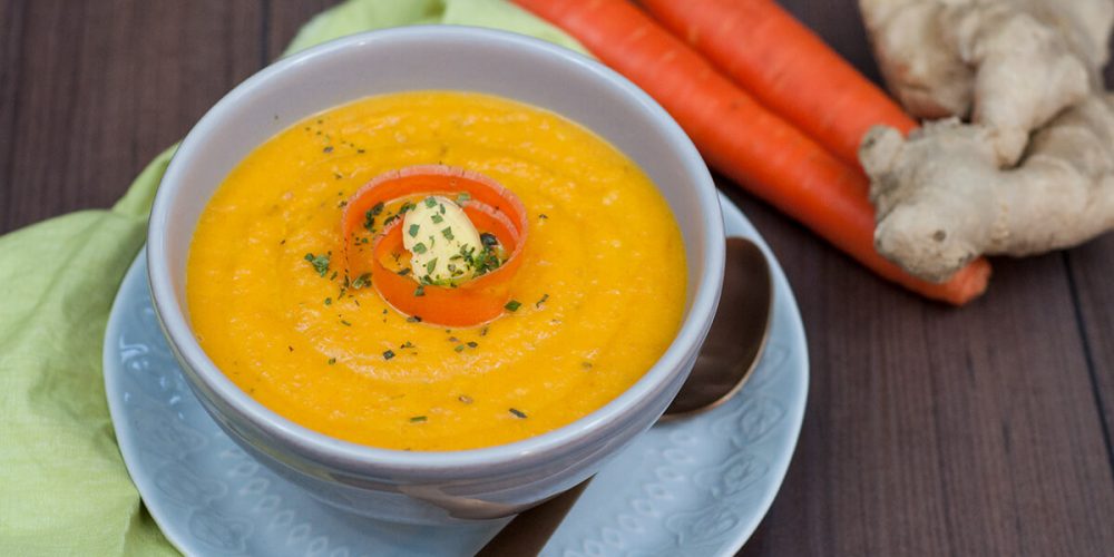 Karotten-Ingwer-Kokos-Suppe
