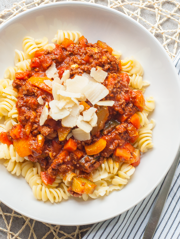Lieblings-Bolognese für #AlleLiebePasta